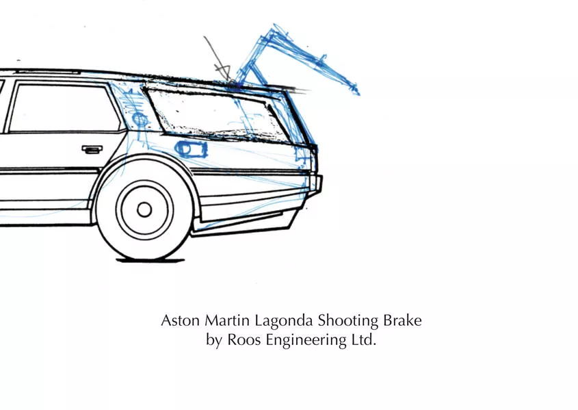 Aston Martin Lagonda Shooting Brake by Roos Engineering Ltd.