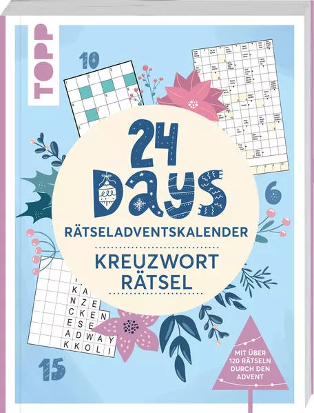 Cover: 24 DAYS RÄTSELADVENTSKALENDER – Kreuzworträtsel