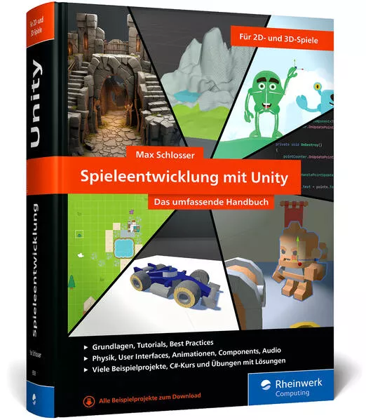 Cover: Spieleentwicklung mit Unity