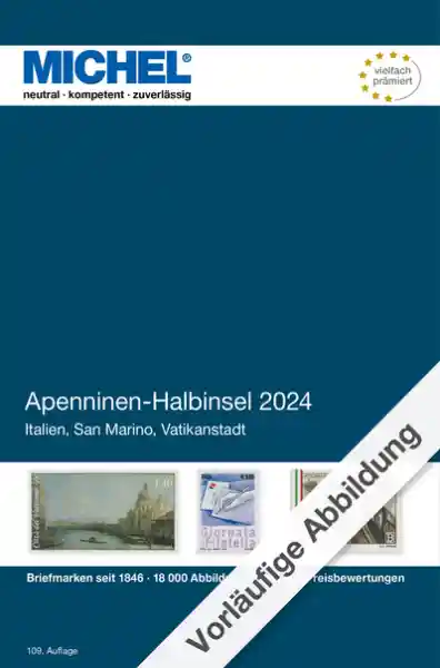 Cover: Apenninen-Halbinsel 2024