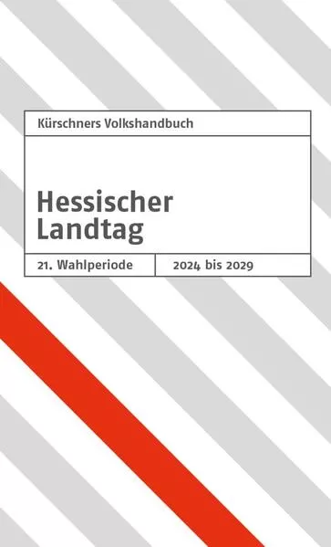 Cover: Kürschners Volkshandbuch Hessischer Landtag
